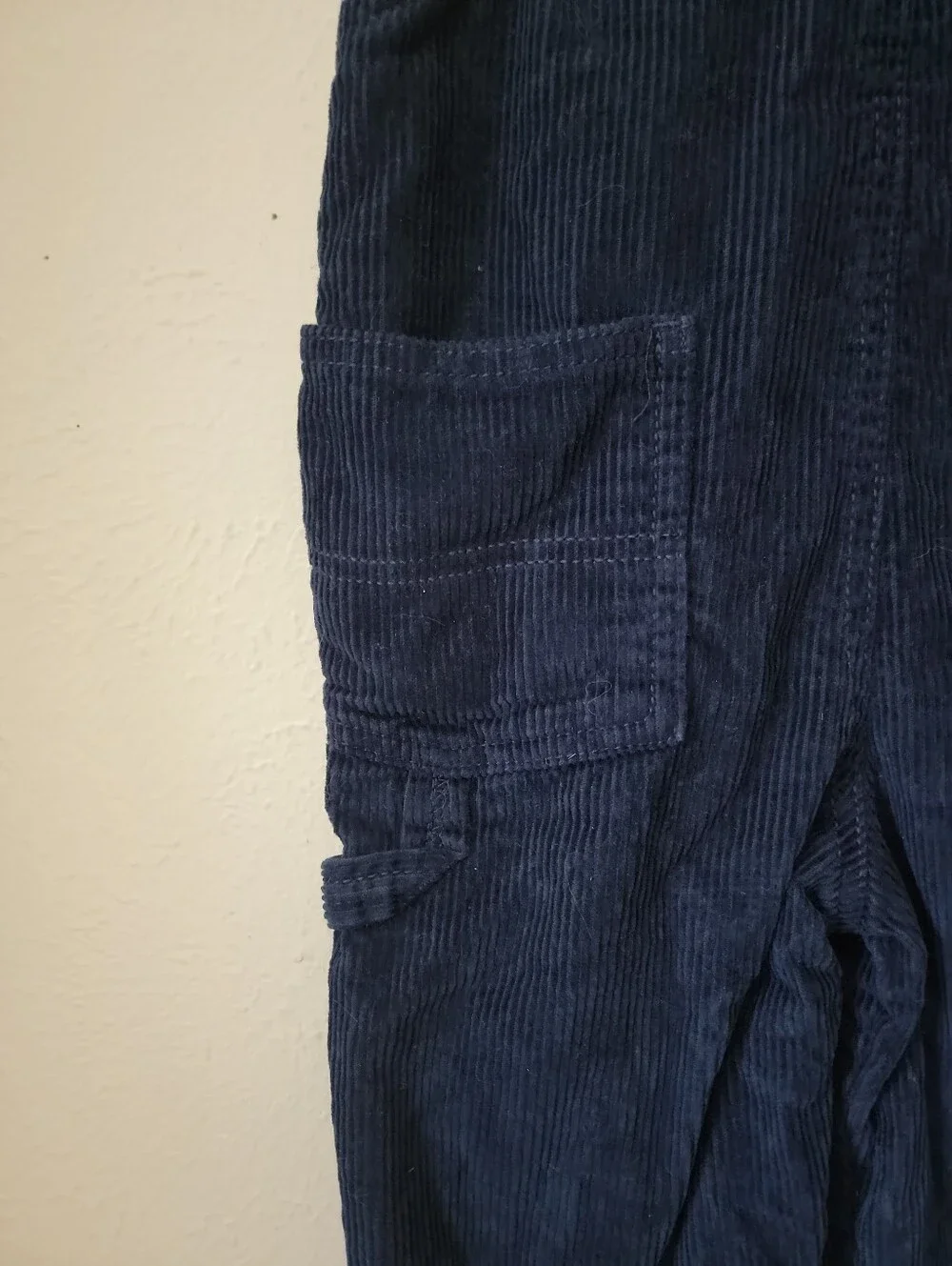 OshKosh B'gosh Dark Blue Corduroy Overalls 5T